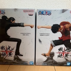 【値下中】ワンピース 戦光絶景 ルフィ ロブ・ルッチ フィギュア