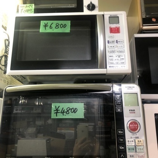 いろんな電子レンジとオーブンレンジ‼️ 2️⃣一つ3500円〜