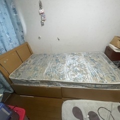 シングルベッドの画像