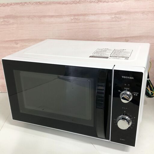 東芝★電子レンジ ER-WM17 2022年製 フラット庫内 単機能レンジ ひとり暮らし 新生活 美品
