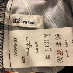 チュールスカート　ネイビーの画像