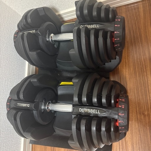 トップフィルム　可変式ダンベル　40kg✖️2個