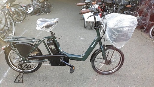 試乗?新車仕上げ⭐️中古子供乗せ電動自転車パナソニックギュット 