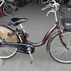 試乗🉑新車みたいな⭐️中古電動ママチャリ　ヤマハPASナチュラ　パナソニックビビ　ブリヂストンアシスタの画像