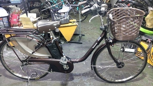 試乗?新車みたいな⭐️中古電動ママチャリ ヤマハPASナチュラ 