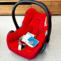 マキシコシ チャイルドシート　カブリオフィックス　赤　レッド　M...
