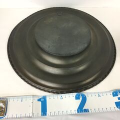 JME031K) ヨーロッパ輸入雑貨 楕円形プレート/ 深皿 アンティーク小物 重量：440g/材質不明 中古品【取りに来られる方限定】の画像
