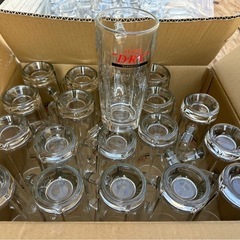 アサヒスーパードライビールグラス70本くらいの画像
