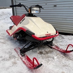★ ヤマハ SV80 スノースクート セル付　キャブほぼ新品　人...