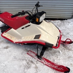 ★ ヤマハ SV80 スノースクート セル付　キャブほぼ新品　人気の　SV80！　 　　　　 北海道内 無料で配送いたします！の画像
