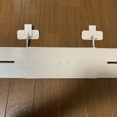 【未使用】エアコン　風除け　エアーウィングスリム　横幅最長70cm 横幅伸縮可能 ルームエアコン 家庭用 クーラー 空調 の画像