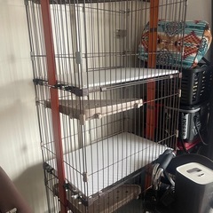 ペットゲージ 猫ゲージ3段