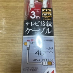 テレビ接続ケーブル3m（値引き不可）