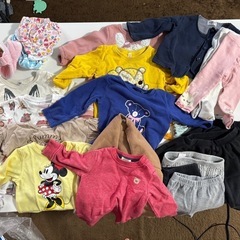 【お譲りします】 無料 中古 キッズ 服 タイツ パンツ 65 〜 90 サイズ の画像