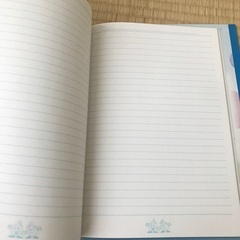 未使用ノート4冊（水道局）の画像