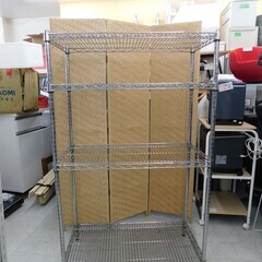 売約済！【恵庭】スチールラック　メタルラック　収納棚　5段　90...