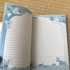 ズーラシア　ノート（A5）未使用の画像