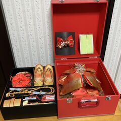 七五三・お正月・ひな祭り・結婚式　女児用はこせこ結び帯セット