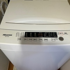 お取引き中！洗濯機4.5キロ3月15日まで