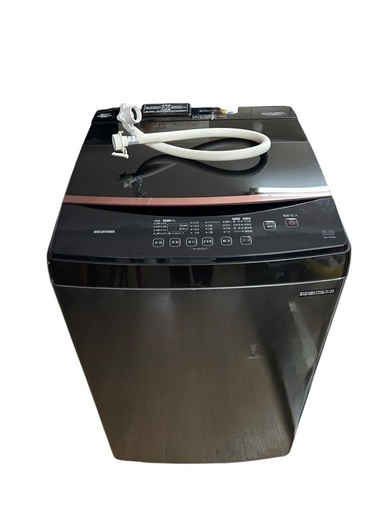 アイリスオーヤマ IRIS OHYAMA 2022年製 IAW-T805BL 全自動洗濯