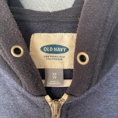 OLD NAVY ネイビーパーカー　サイズXSの画像