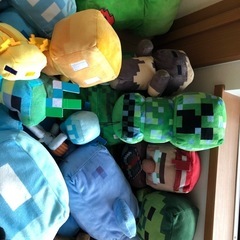 マインクラフト　ぬいぐるみの画像