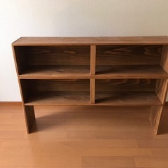 木の棚、足付き3800、足なし3200、両方6500の画像