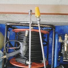清和エンジン高圧洗浄機の画像
