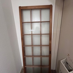 引戸　ガラス