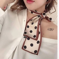 [トゥインクルローズ]Rose トリプルリング シルバー  +  レディース 夏ネッカチーフ の2件セットの画像