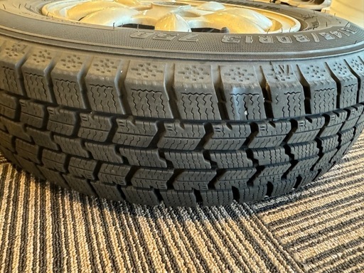 MRワゴン スタッドレスタイヤ 145/80R13 4本セット アルミホイール GOOD YEAR