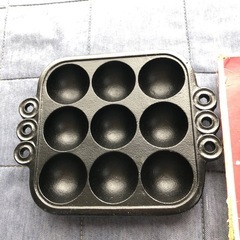 キャンプにいかが？　新品　タイコーたこ焼き　角9穴の画像