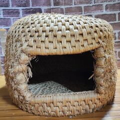 猫ちぐら　猫用ベッド　経年劣化あり