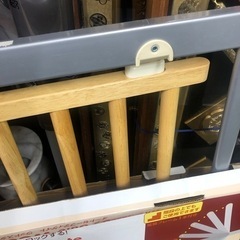 NO：3375 値下げオートセーフティゲイト　ウッドスタイル‼️の画像
