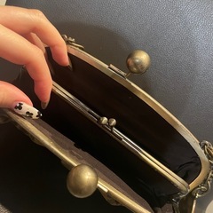 HYSTERIC GLAMOUR ヒョウ柄 がま口バッグの画像