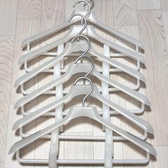 無印良品　ポリプロピレンハンガー（約40cm）6本セット