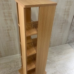 J14⭐️美品　回転式本棚　本棚　コミック　文庫本　CDラックの画像