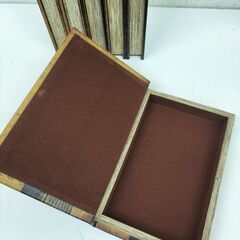 【D-2410IN20】フェイクブック6点セット◆小物入れ◆インテリアの画像