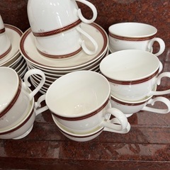 コーヒーカップ☕️お皿セット　18個☕️の画像