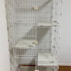 アイリスオーヤマ　キャットケージ3段【取引終了】
