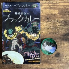 僕のヒーローアカデミア 緑谷出久ブラックカレー 空箱
