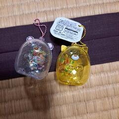 すみっコぐらしシャカシャカクリアマスコットキーホルダーの画像