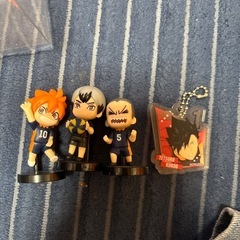 ハイキューアクリルスタンド、アクリルキーホルダーの画像