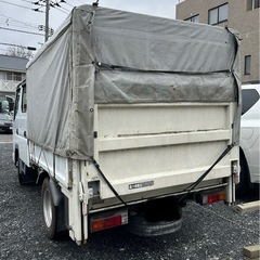 キャンター　フソウ　三菱　ダブルキャブ　パワーゲート付きの画像