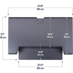 Ergotron エルゴトロン WorkFit-TL 昇降デスク 座位・立位両用の画像