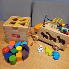 木製知育おもちゃセット(５セット)の画像