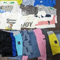 男の子　110 春から夏物　半袖　半ズボン　17着　まとめ　セットの画像