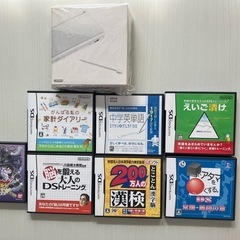 任天堂ＤS本体セット　　　　　　カセット付き
