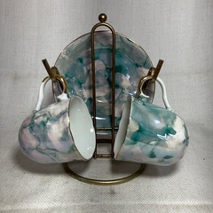 ティーカップ カップ＆ソーサー 貝殻　