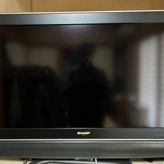 シャープAQUOS液晶テレビ37インチ　ジャンク品